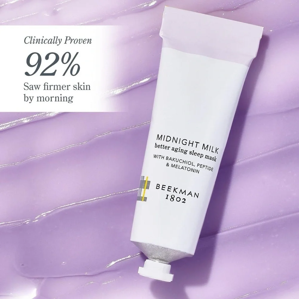 NEW IN BOX Beekman 1802 Midnight Milk Better Aging Sleep Cream ~2.13 oz/ 63 ml